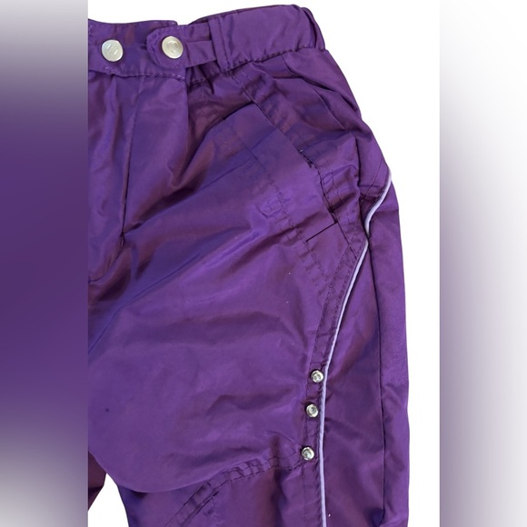 Little Girl's Snowpants Size 4.  Purple. SKU 12 - Picture 3 of 6